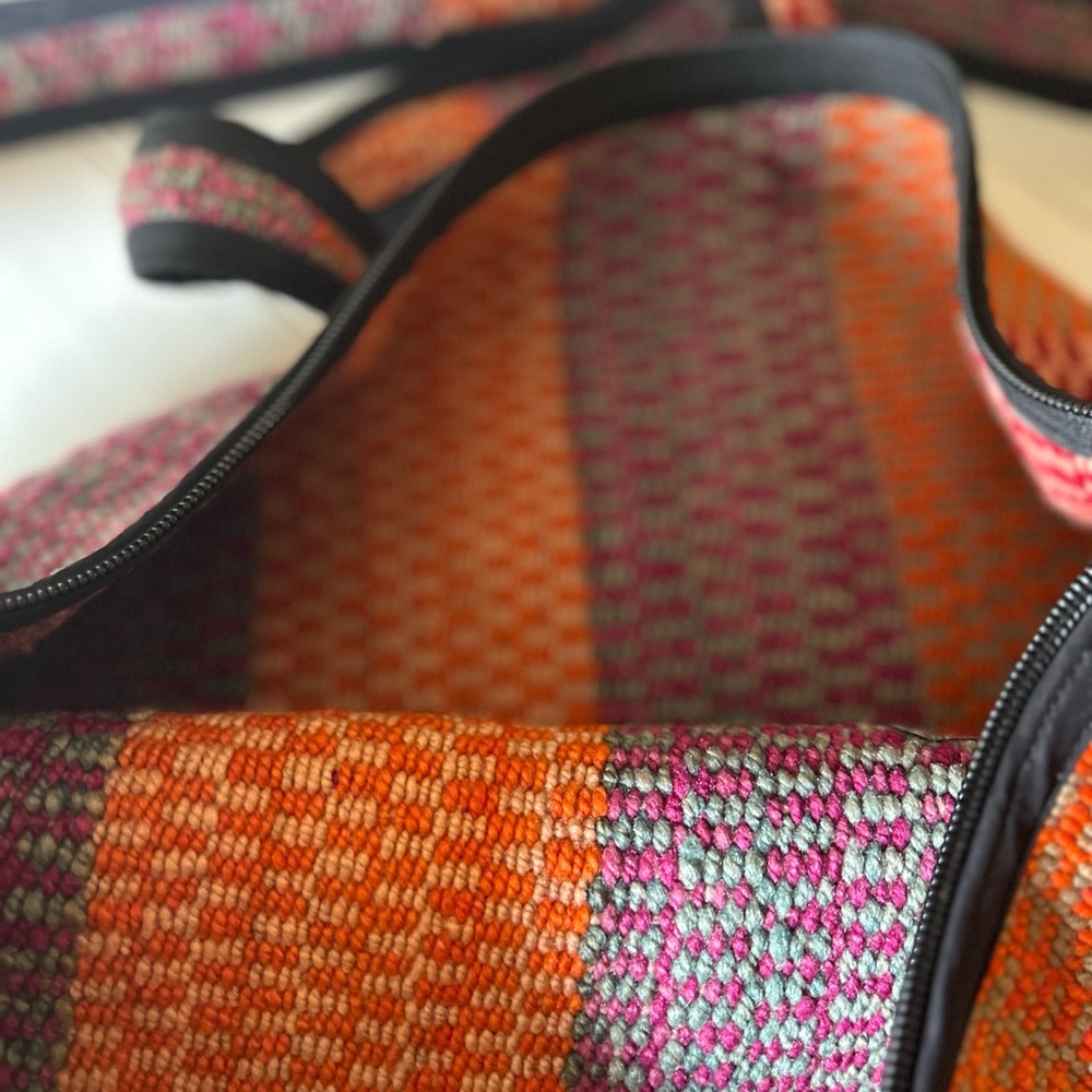 Handcrafted Peruvian Weekender Bag - image 4
